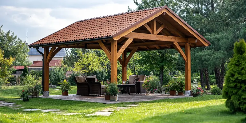 Jakie krokwie na dach altany?