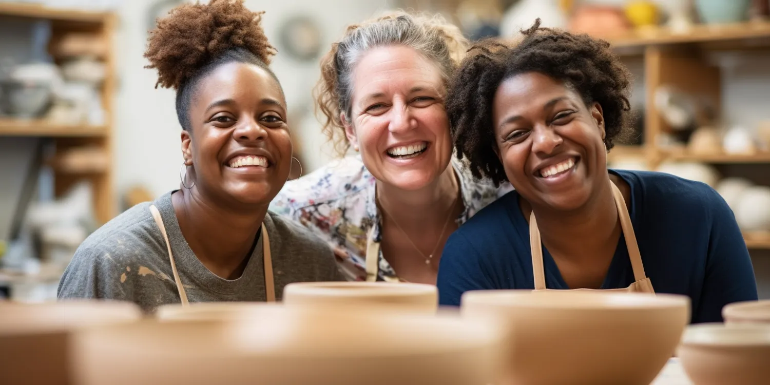 Uczestnictwo w kursie ceramiki i garncarstwa