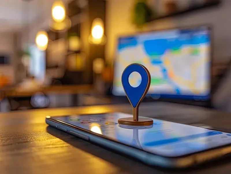 Pozycjonowanie mapa Google