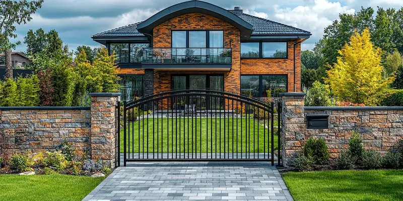 Moderne Zäune Polen