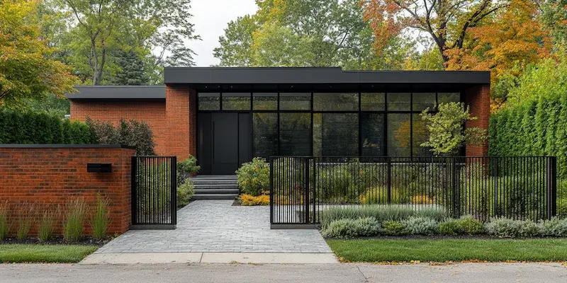 Zäune aus Polen mit montage