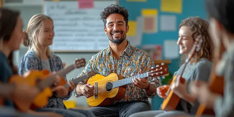 Co jest prostsze ukulele czy gitara?