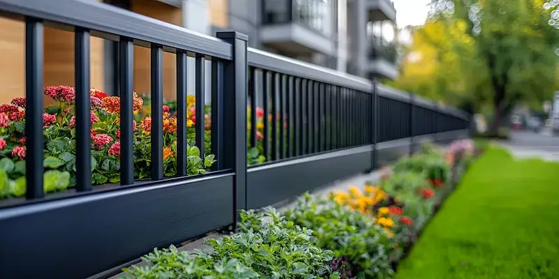 Gartenzaun aus Polen